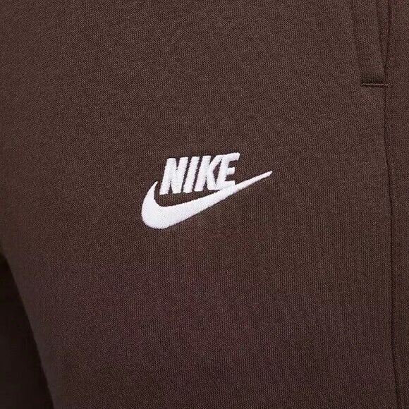 Nike Sportswear Club Fleece Joggers Men's Size 2XL Baroque Brown White NEW - Picture 7 of 7
